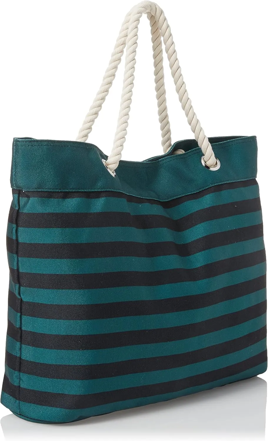 FOCO NFL Team Logo Nautical Stripe Tote Beach Bag