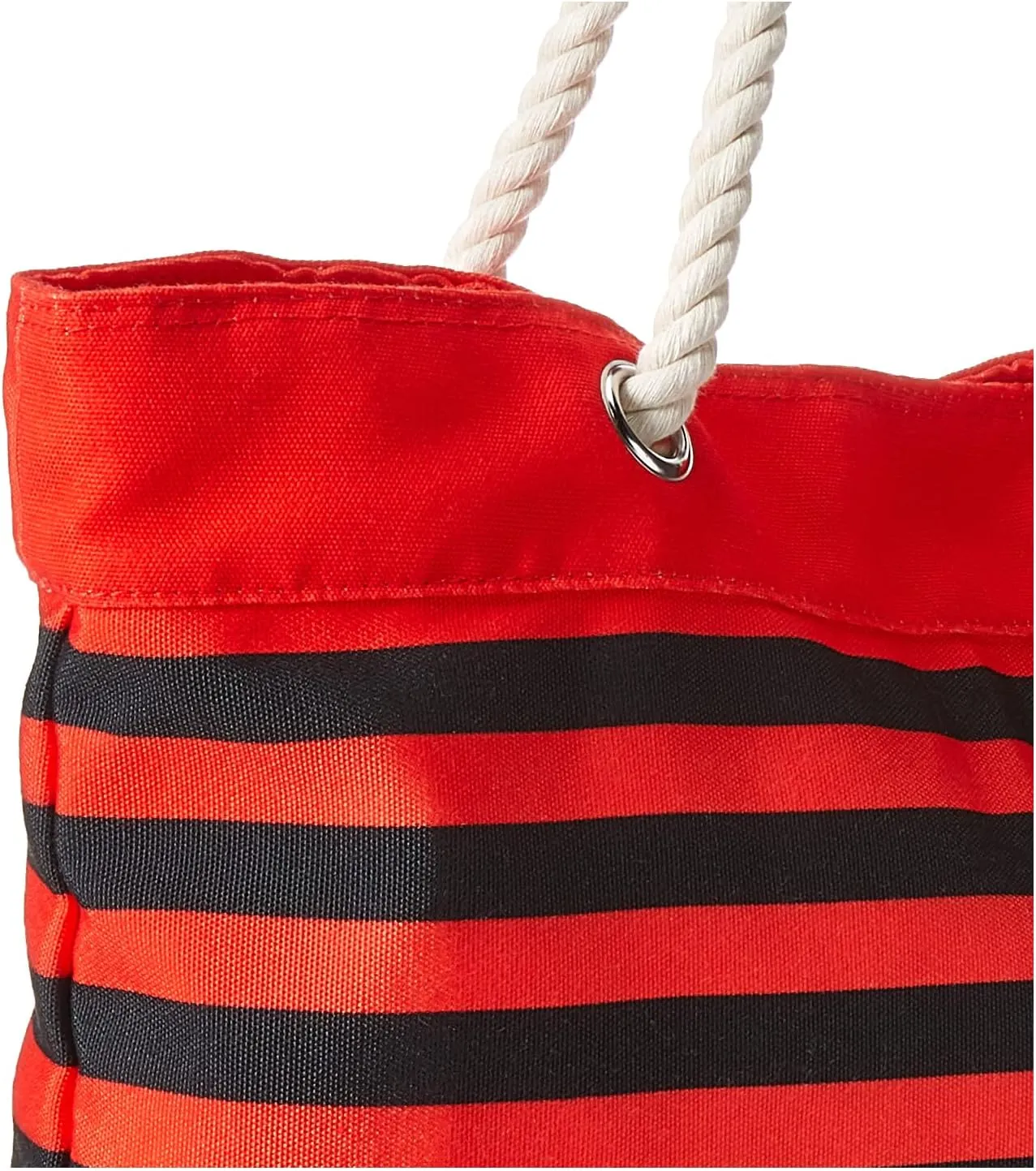 FOCO NFL Team Logo Nautical Stripe Tote Beach Bag