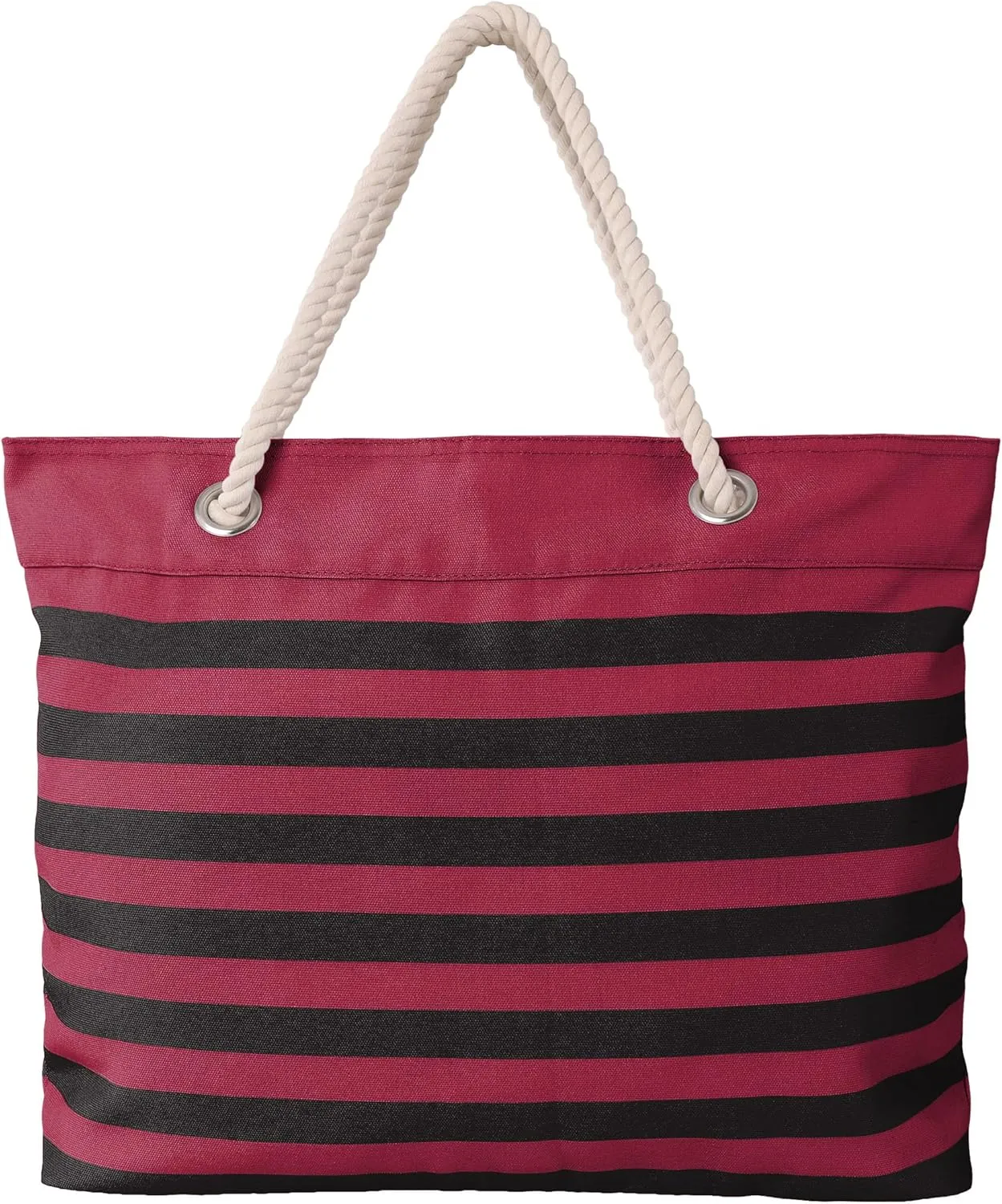 FOCO NFL Team Logo Nautical Stripe Tote Beach Bag