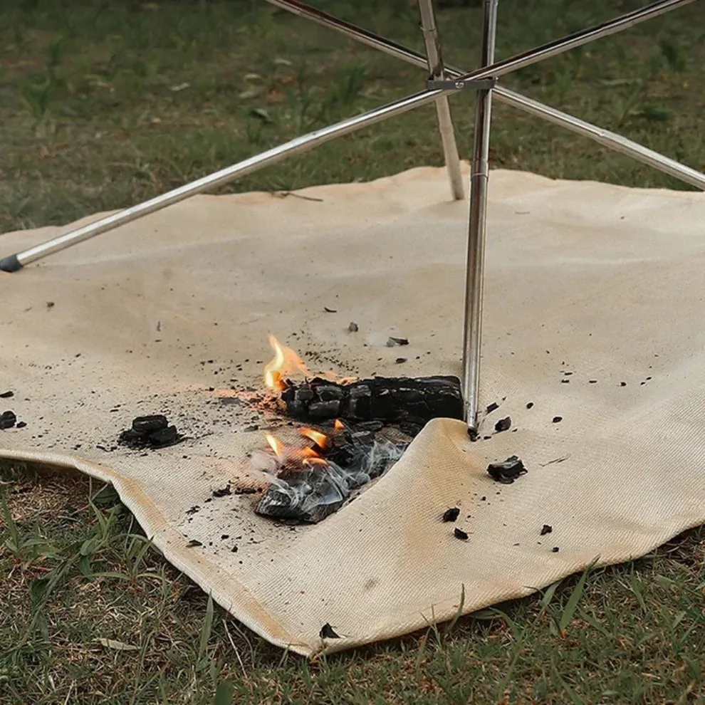 FoldaGrill - Portable Folding Grill made of Stainless Steel for Outdoor Cooking
