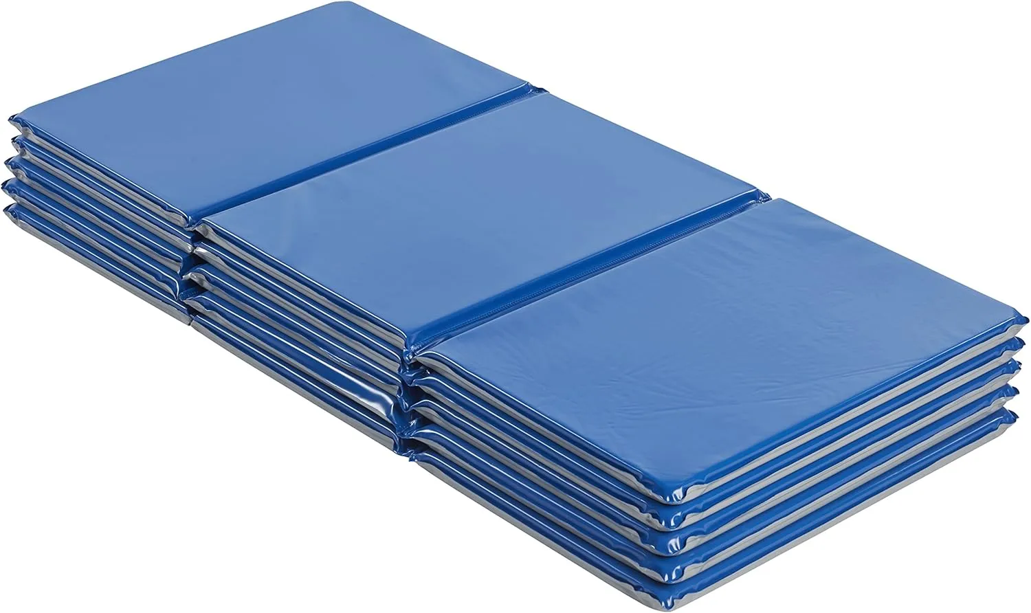 Folding Rest Mats, Children's Nap Pads, 3-Fold, 1in Thick