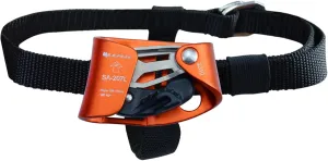 Foot Ascender Upgraded Foot Riser 140kgs Strong Rappelling Gear Equipment for Rock Climbing Tree Arborist, Climbing Rescue Caving, Mountaineering, 8~13MM Rope, Right/Left Foot, 4kN
