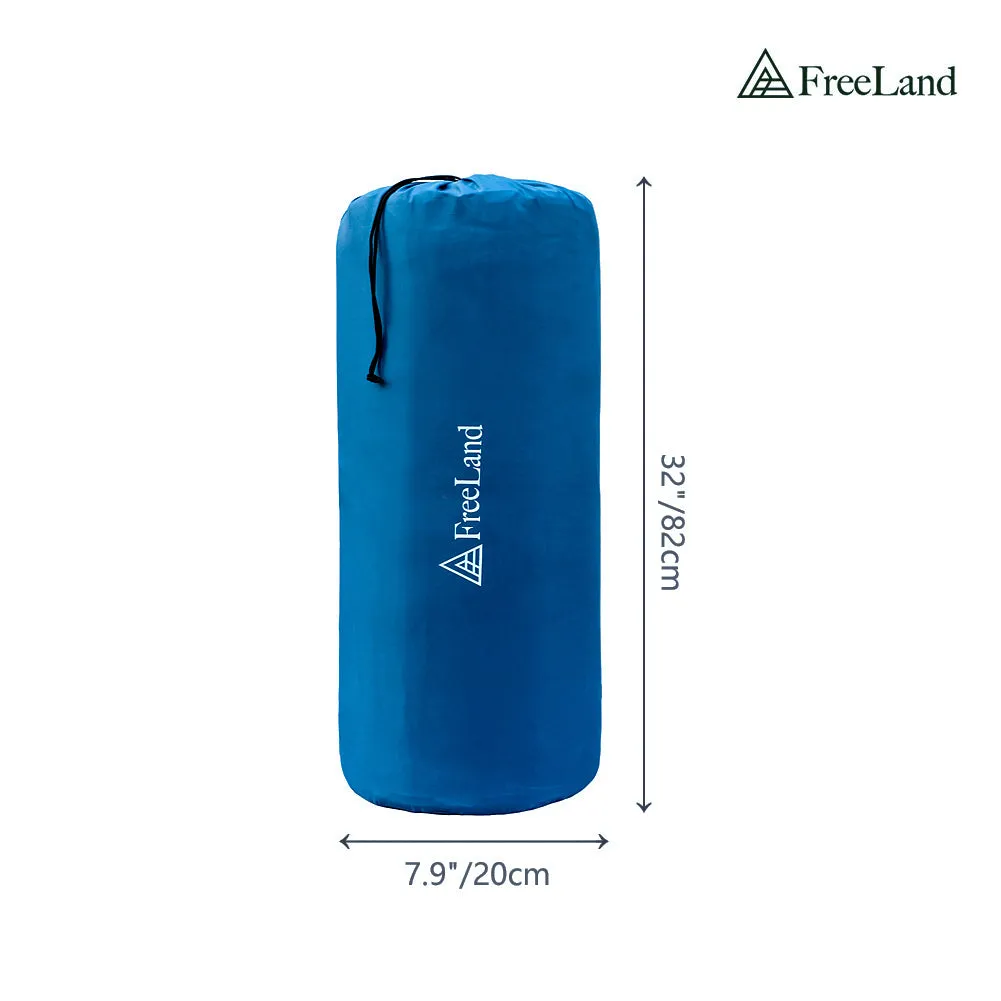 FreeLand Self Inflating 3D Sleeping Pad, Roll up Memory Foam with 4 Inches Thickness