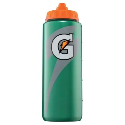 Gatorade Squeeze Bottle, Straight-Walled, 20 oz, 50313SM
