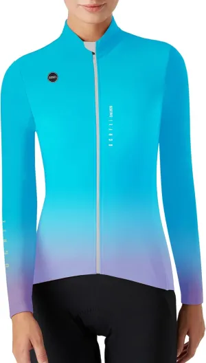 GCRFL Winter Thermal Women's Cycling Jacket Windproof Cold Weather Bike Pants Bicycle Clothing Set Softshell Windbreaker
