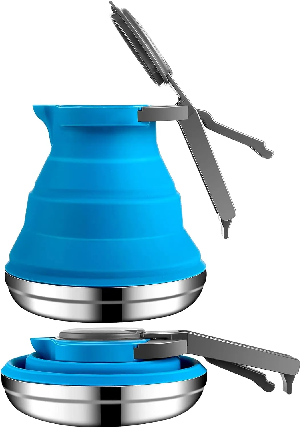 Geiserailie Portable Camping Coffee Pot and Kettle for Hiking Travel and Outdoors