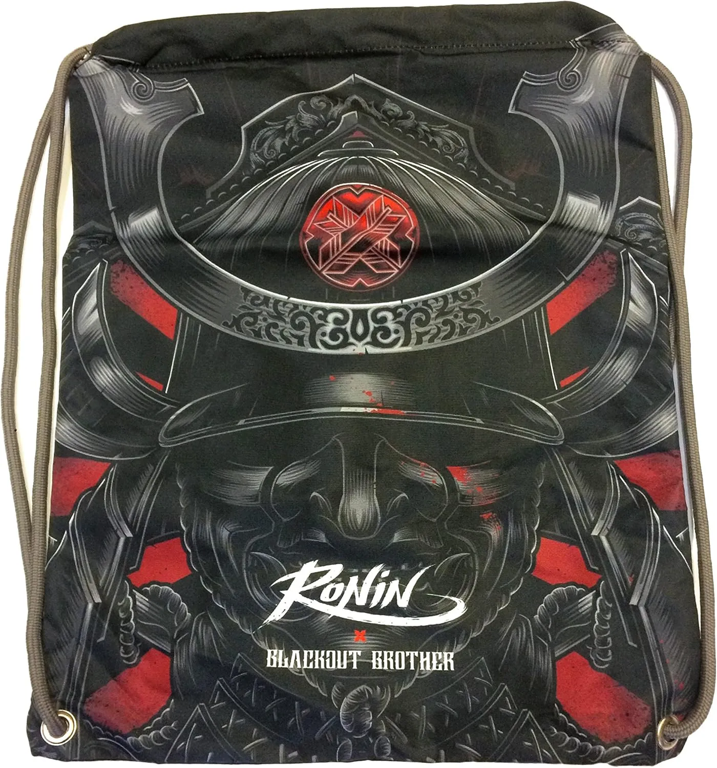 Gi Bag – Ronin Uniform Bag for Karate, Judo, BJJ, TKD & Martial Arts Uniforms - Blackout Samurai Ghost Gi Bag