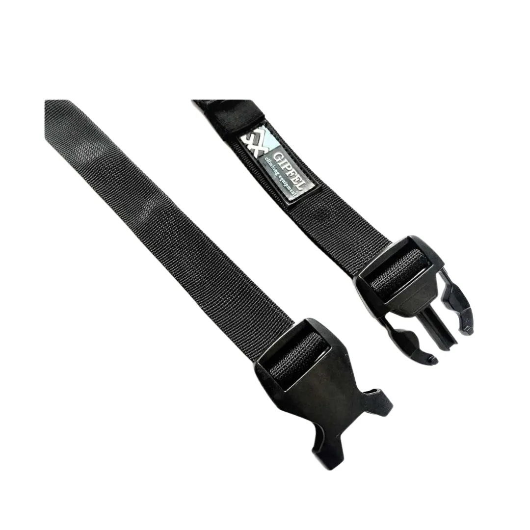 GIPFEL CHALK BAG BELT BLACK