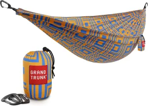 Grand Trunk TrunkTech Double Hammock | Portable Camping Hammock | Accessories for Outdoor, Indoor, Hiking Camping, Backpacking, Travel, Backyard, Beach (Switchback)