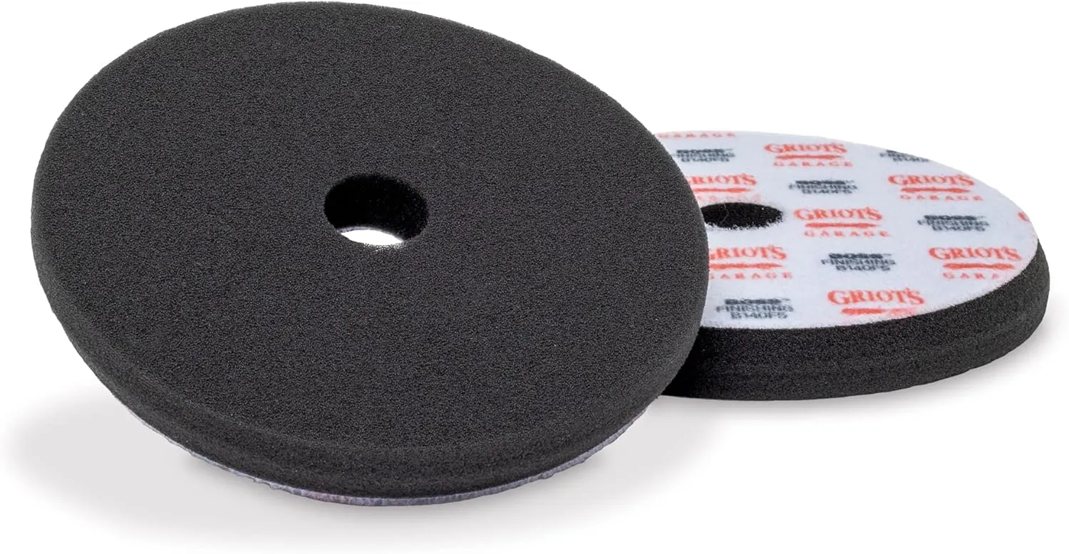Griot's Garage B140F6 6.5" BOSS Finishing Foam Pads (Pack of 2)