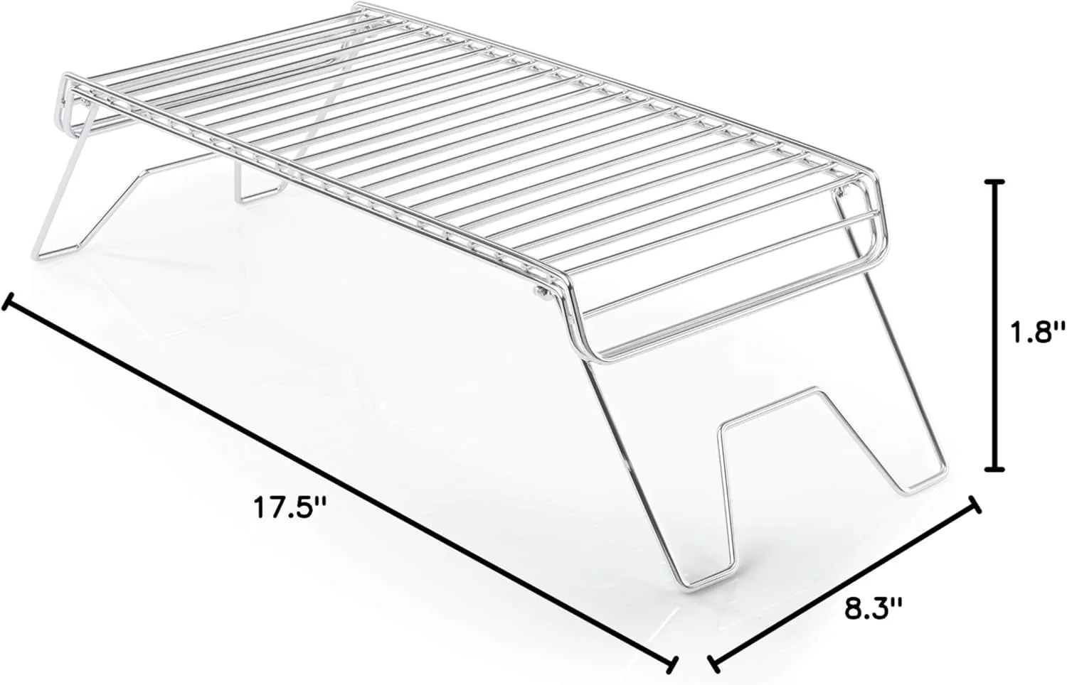 GSI Outdoors Portable Campfire Grill I Collapsible Backpacking & Camping Grill