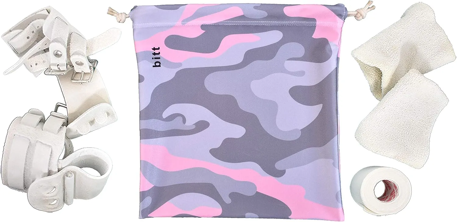 Gymnastics Grip Bag, Camouflage for Girls Boys (Coral Camo) One Size