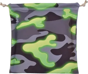 Gymnastics Grip Bag, Camouflage for Girls Boys (Green Glow Camo)