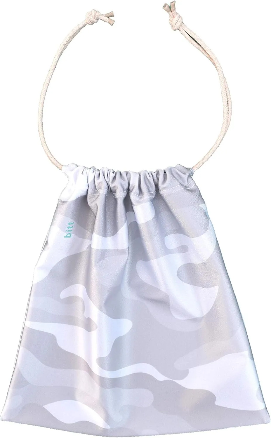 Gymnastics Grip Bag, Camouflage for Girls Boys (Silver White Camo)