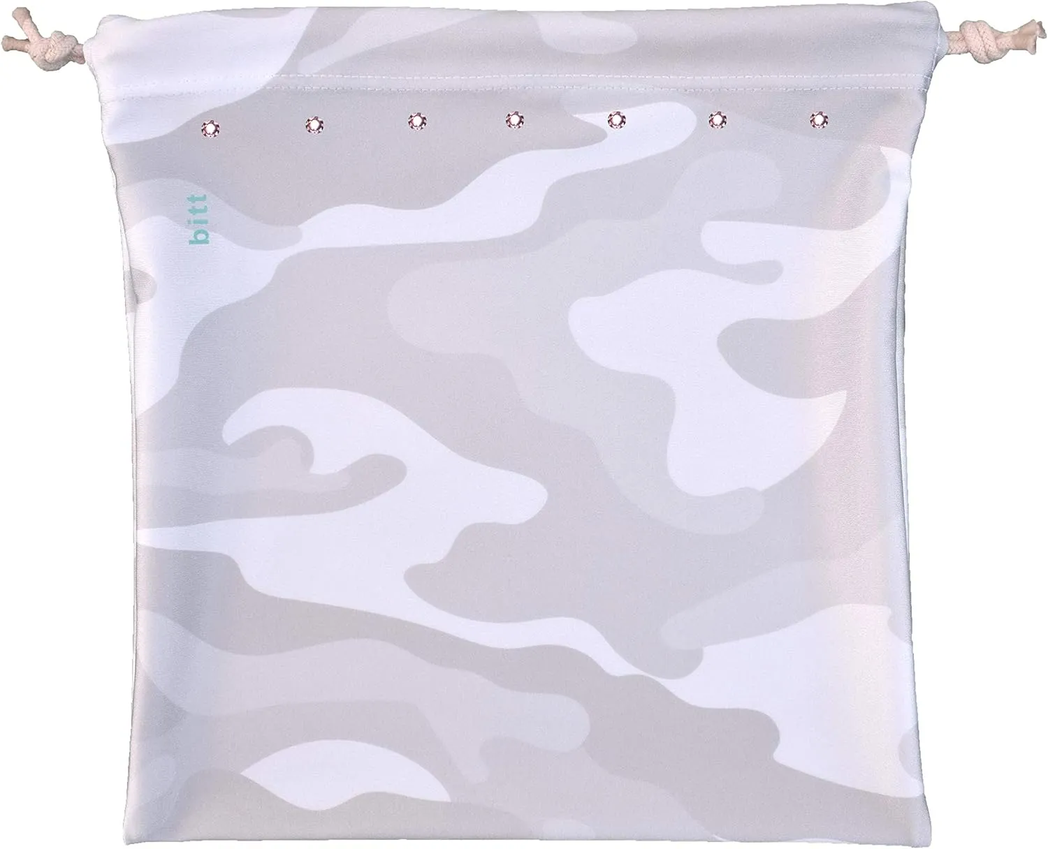 Gymnastics Grip Bag, Camouflage for Girls Boys (Silver White Camo)