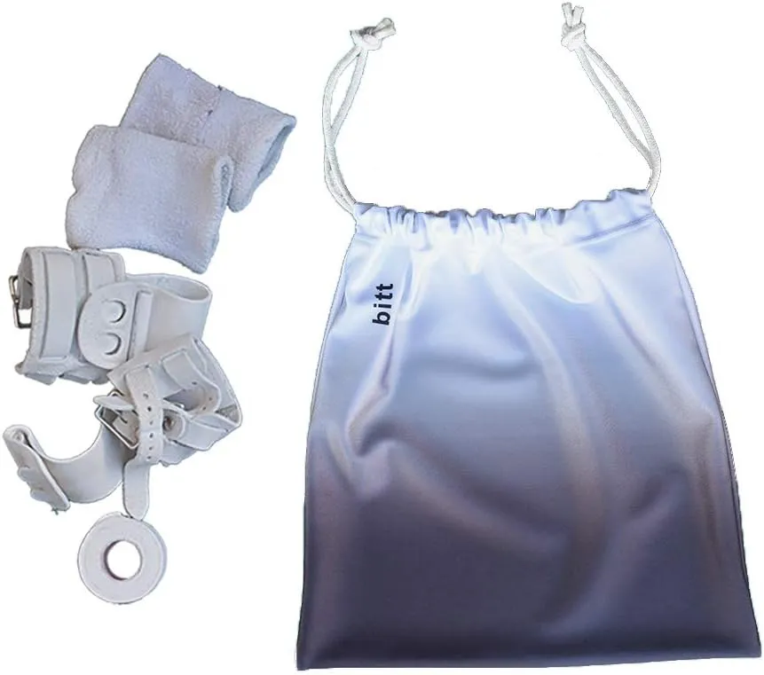 Gymnastics Grip Bag - Ombre Colors with Swarovski Crystals Option (Black Ombre)