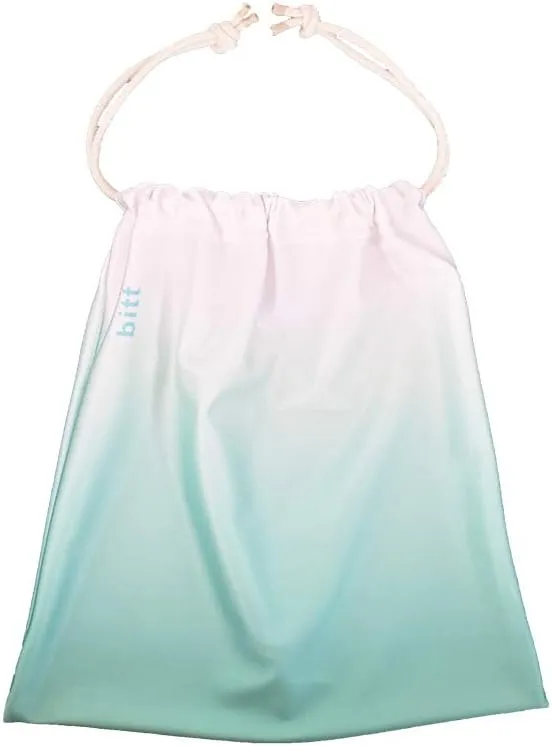 Gymnastics Grip Bag - Ombre Colors with Swarovski Crystals Option (Mint Green Ombre)