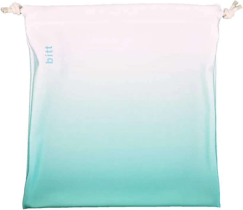 Gymnastics Grip Bag - Ombre Colors with Swarovski Crystals Option (Mint Green Ombre)