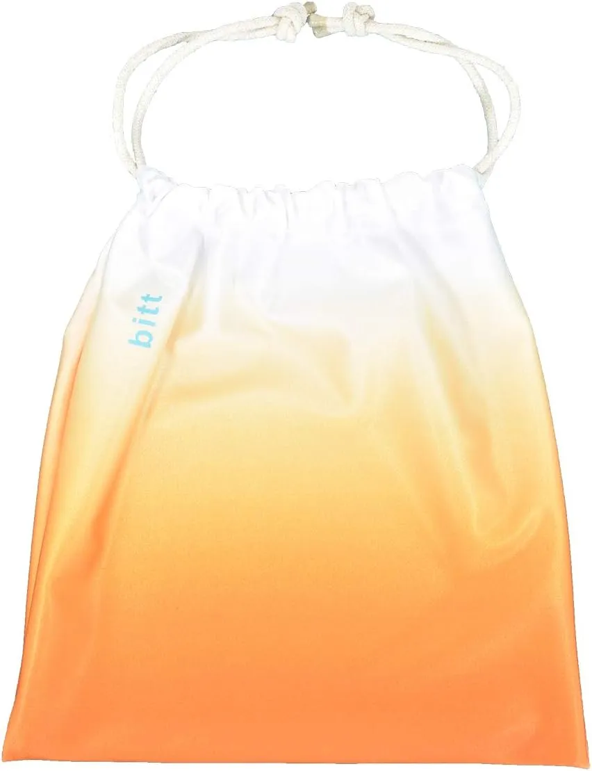 Gymnastics Grip Bag - Ombre Colors with Swarovski Crystals Option (Orange Ombre)