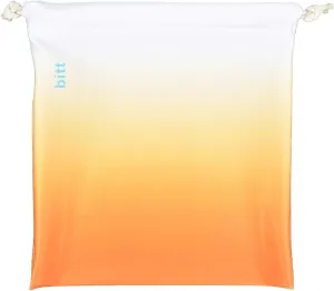 Gymnastics Grip Bag - Ombre Colors with Swarovski Crystals Option (Orange Ombre)