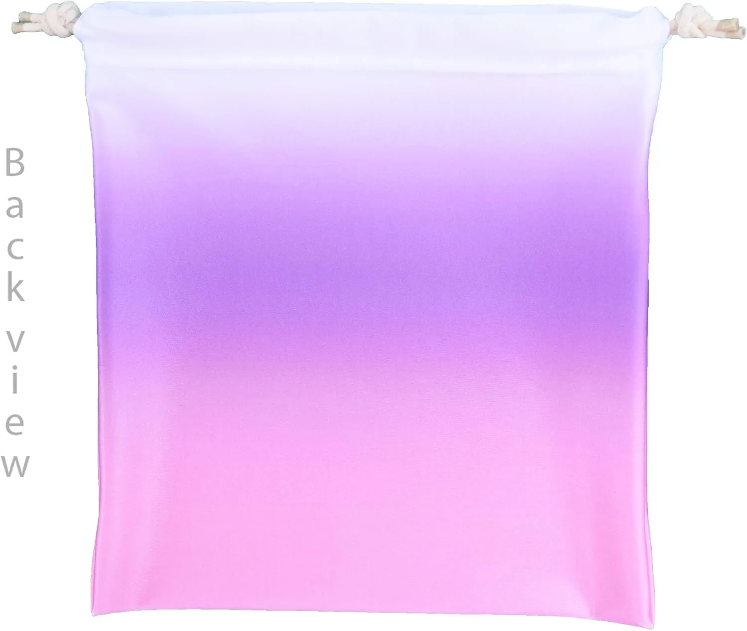 Gymnastics Grip Bag - Ombre Colors with Swarovski Crystals Option (Pink & Purple Ombre)