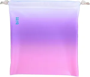 Gymnastics Grip Bag - Ombre Colors with Swarovski Crystals Option (Pink & Purple Ombre)