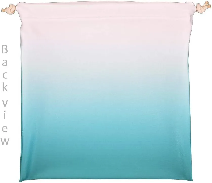 Gymnastics Grip Bag - Ombre Colors with Swarovski Crystals Option (Teal Ombre)