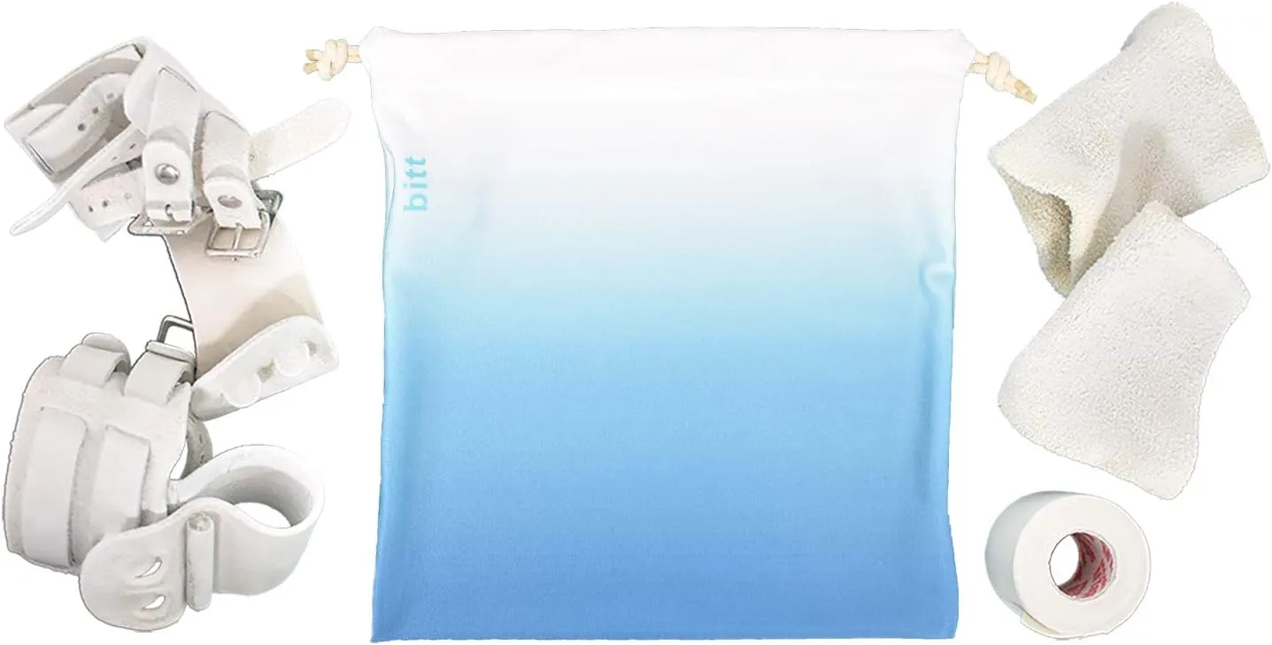 Gymnastics Grip Bag - Ombre Colors with Swarovski Crystals Option (Turquoise Ombre)