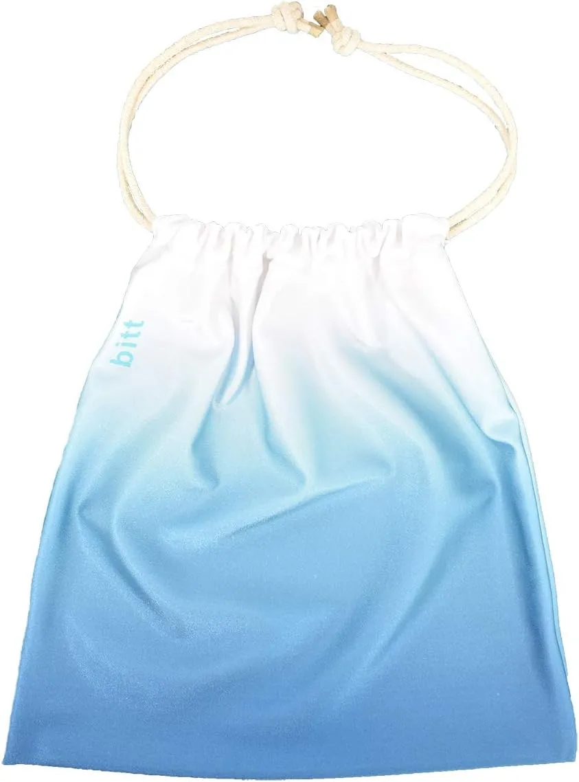Gymnastics Grip Bag - Ombre Colors with Swarovski Crystals Option (Turquoise Ombre)