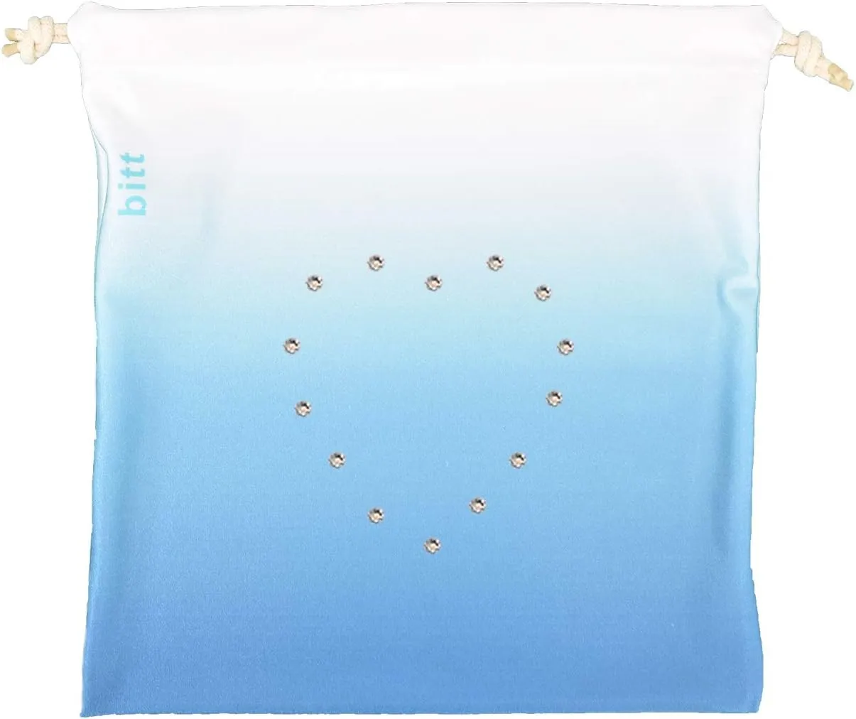 Gymnastics Grip Bag - Ombre Colors with Swarovski Crystals Option (Turquoise Ombre)