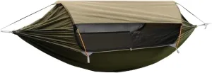 Hammock Bohemian Outdoor Camping Hammock 2.0 Version Mosquito Proof and Hammock with Sunshade Lightweight(Brown 2.0)