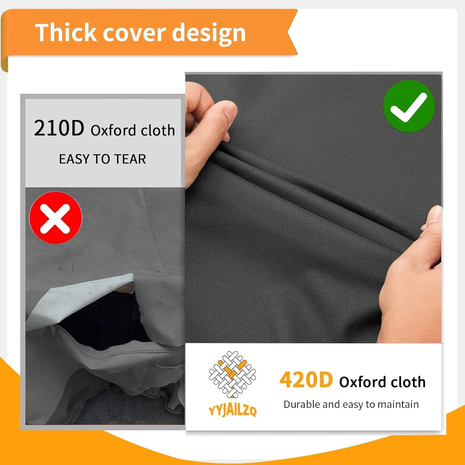 Hammock Cover Waterproof,10-15FT Outdoor Hammock Covers with Elastic Ropes,Adjustable Buckle and Zip,420D Oxford Hammock Beds Cover for Garden,Patio,Beach Hammocks Stand (9-10FT,Black)