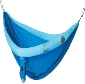 Hammock Double Inflatable Hammock Outdoor Swing Anti-Rollover Outdoor Camping Outdoor Mosquito-Proof and Durable Hammocks for Outside(Blue,B)