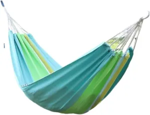 Hammock Double Thickened Cotton Canvas Camping Hammock Sheets Double Hammock Outdoor Camping Swing Dormitory Hanging Chair Hammock Outdoor(F)