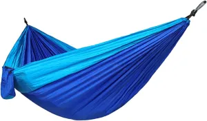 Hammock for Camping Double Hammocks Gear for The Outdoors Backpacking Survival or Travel - Dark Blue 1