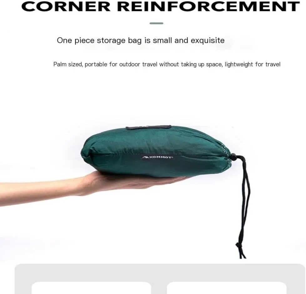 Hammock Muche Outdoor Camping Anti-Rollover Hammock Adult Outdoor Swing Ultra-Light Portable Double Hanging Chair Hammocks for Outside(E)