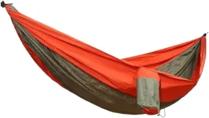 Hammock Outdoor Camping Parachute Nylon Cloth Single Double Outdoor Camping Cycling Indoor Leisure Outdoor Hammock Hammocks for Outside(Orange,B)