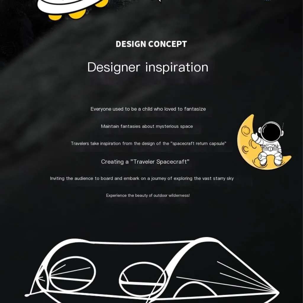 Hammock Space Capsule Outdoor Camping Hammock Anti-Mosquito Sunscreen Outdoor Double Swing with Mosquito Net Hammock Hammocks for Outside