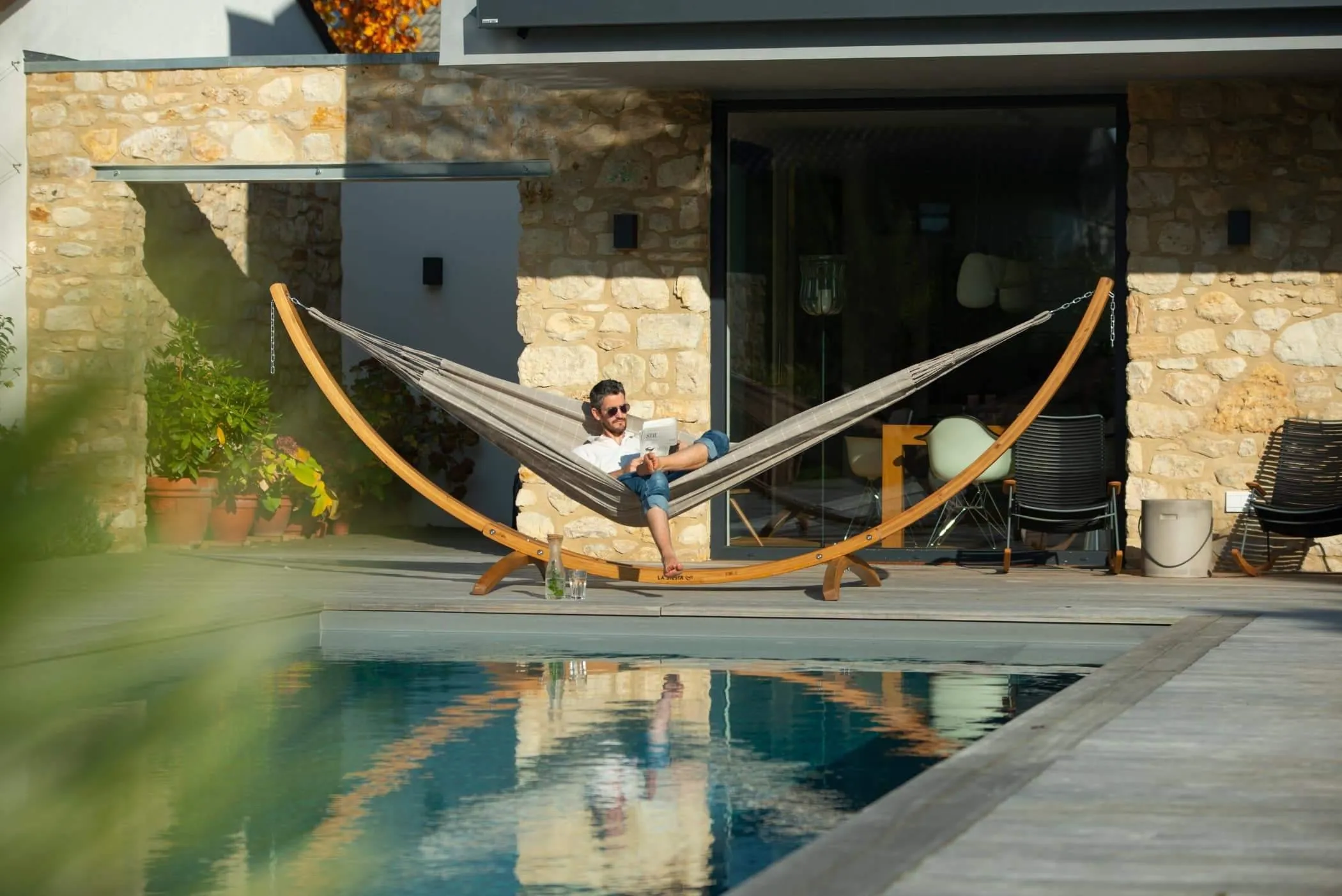 Hammock Stand for Double Hammocks - Elipso Nature
