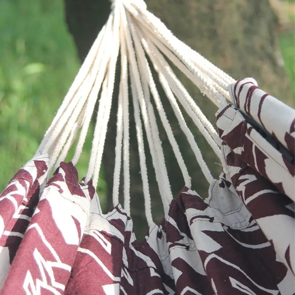 Hammock Ultra-Light Nylon Double Hammock Parachute Cloth Anti-Rollover Elastic Band Encrypted Mosquito Net Hammock Hammocks for Outside