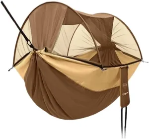 Hammocks Explorer Hammock Outdoor Camping Swing Anti-Rollover Anti-Mosquito Dormitory Adult Double Ultra-Light Camping Hammocks(K)