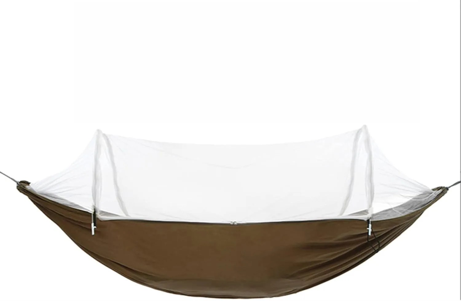 Hammocks Hammock Portable Camping Hammock with Mosquito Net Double & Single Hammock Nylon Hammock for Outdoor Indoor Patio Hiking Beach Outdoor Hammock