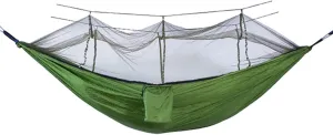 Hammocks Hammock Portable Hammock Gear 1 Person Ultralight Hanging Bed with Mosquito Net for Survival Travel Indoor Camping Beach Hiking Outdoor Hammock