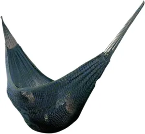 Hammocks Mesh Outdoor Camping Swing Homestay Outdoor Da Double Anti-Rollover Hanging Chair Double Nylon Hammock Camping Hammocks(Blue)