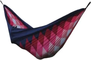 Hammocks Outdoor Camping Leisure Single Single and Double Hammock Parachute Cloth Ultra-Light Park Camping Hammock Camping Hammocks(Red)
