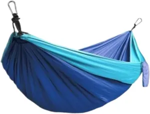 Hammocks Outdoor Double Hammock Camping Single 210T Swing Hammock Nylon Outdoor Hammock Outdoor Parachute Cloth Camping Hammocks(220 * 90cm)