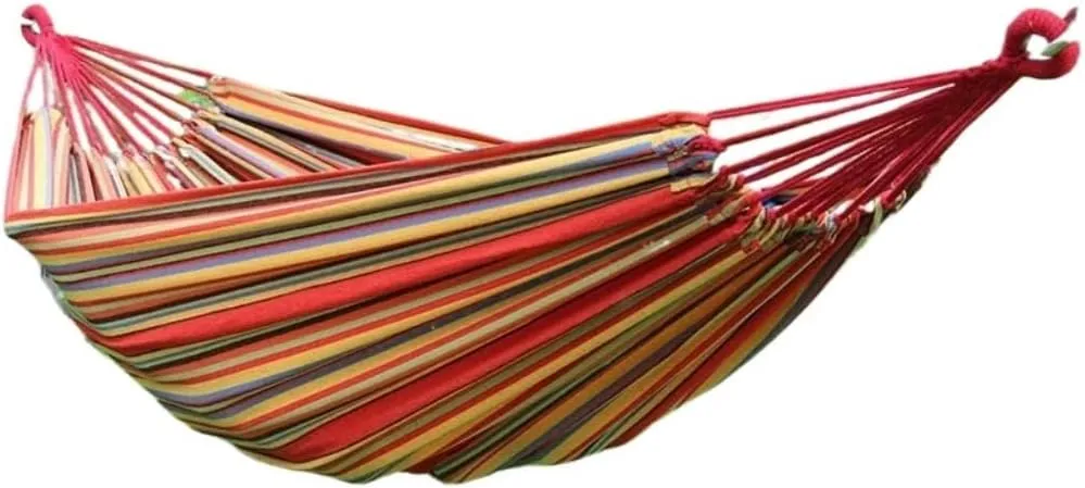 Hammocks Outdoor Hammock Double Single Dormitory Student Dormitory Swing Adult Balcony Hanging Chair Indoor and Outdoor Camping Hammocks(A)
