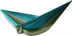 Hammocks Outdoor Hammock Light Parachute Cloth Hammock Outdoor Single Double Camping Leisure Hammock, Small, Grey