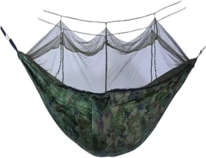 Hammocks Outdoor Portable Camping Single Double Mosquito Net Hammock Anti-Mosquito Camping Mesh Mosquito Net Hammock Camping Hammocks(E)