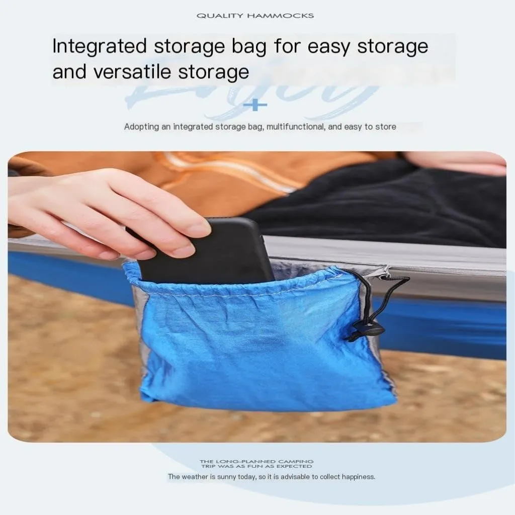 Hammocks Outdoor Portable Camping Single Double Mosquito Net Hammock Anti-Mosquito Camping Mesh Mosquito Net Hammock Camping Hammocks(E)